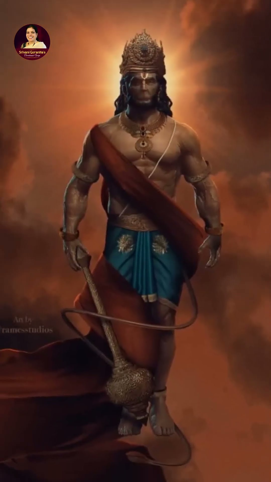 సుందర కాండ | Sundarakanda Song | Hanuman Stuti | Latest Devotional Videos | #Shorts| SrivaniGorantla